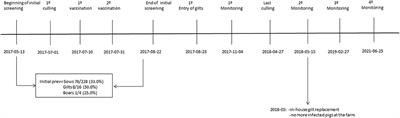 Assessment of an Aujeszky's Disease Control Strategy in a Highly Prevalent Pig Farm Based on Systematic Vaccination With an Inactivated gE-Negative Marker Vaccine